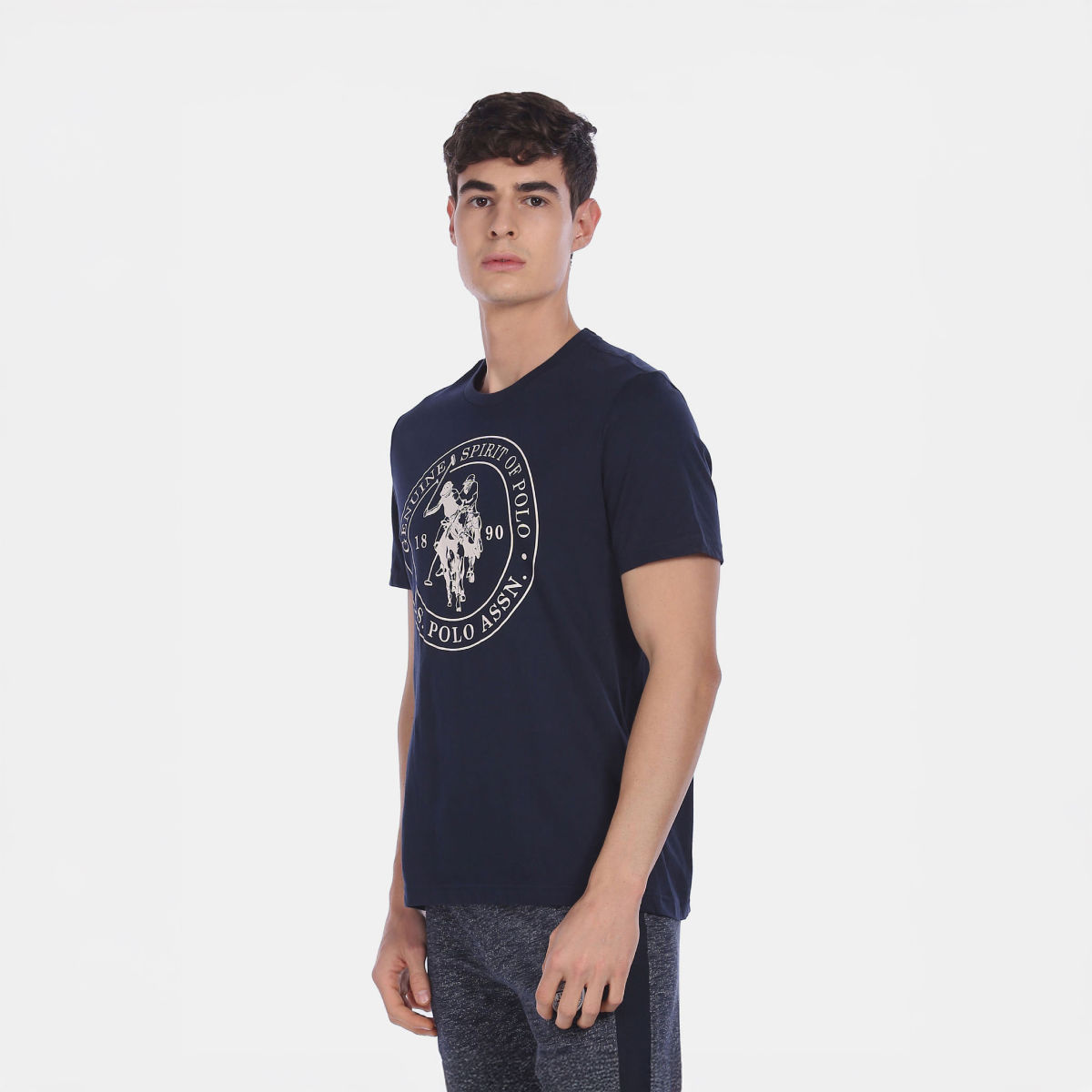 U.S. Polo Assn. | T-Shirts | XL | Pack of 1 | Navy Blue