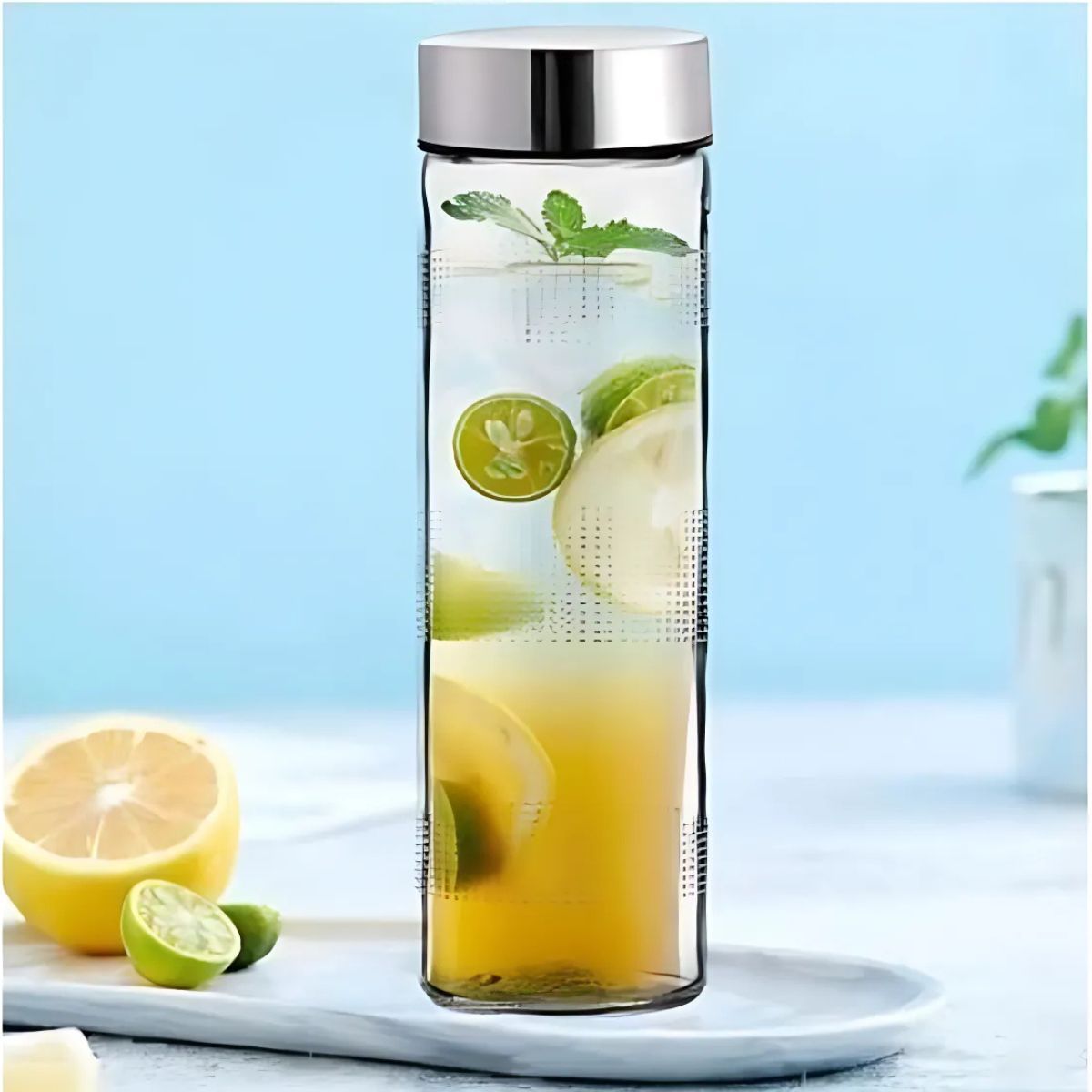 Roxx Stainless Steel Neo Bottle | Silver - 750 ml