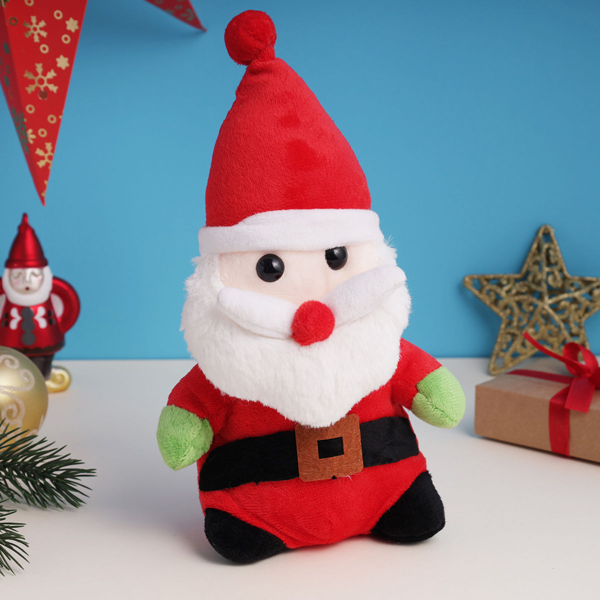 Oye Happy Santa Soft Toy