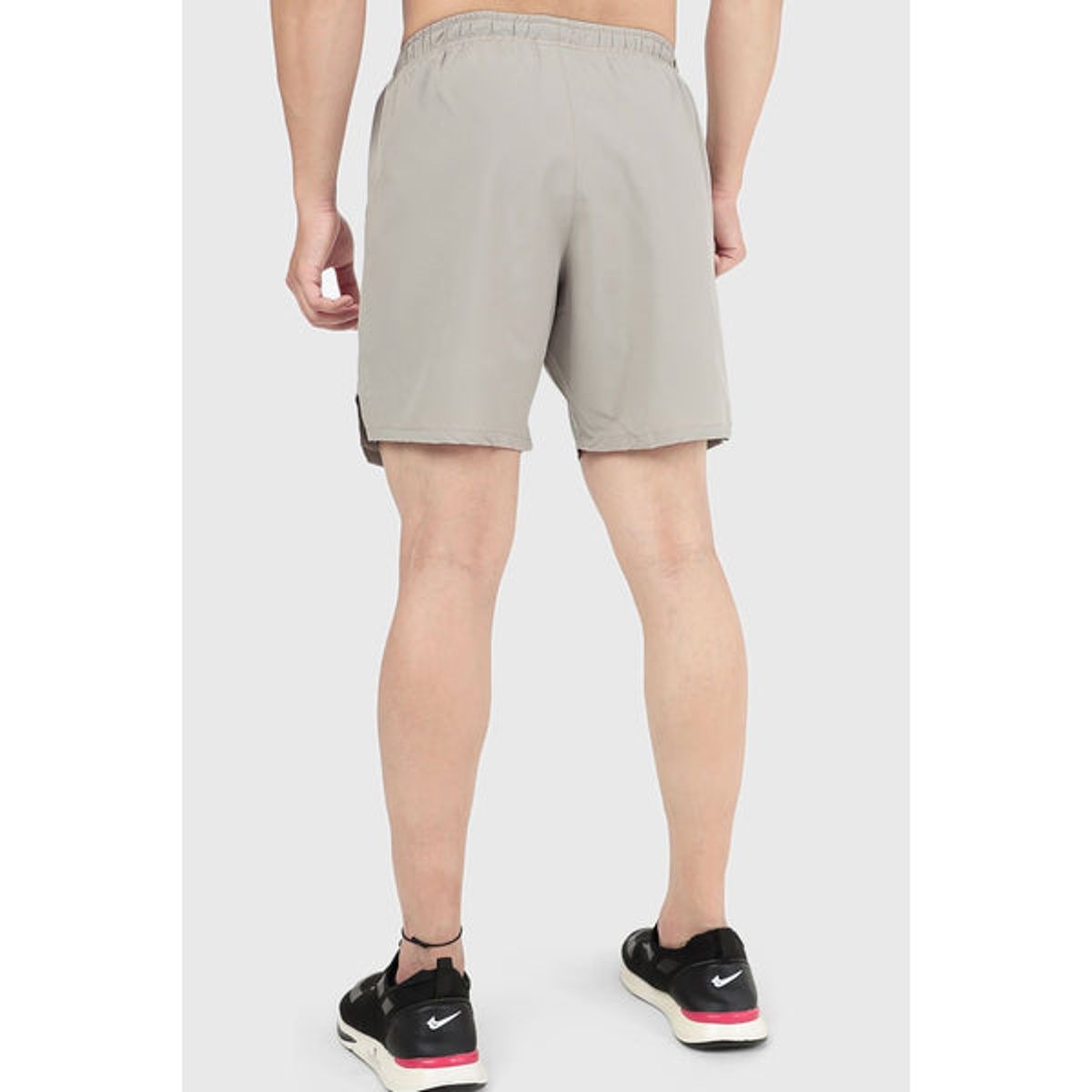 Fuaark Men's 2 in 1 Compression Shorts | Beige - XL
