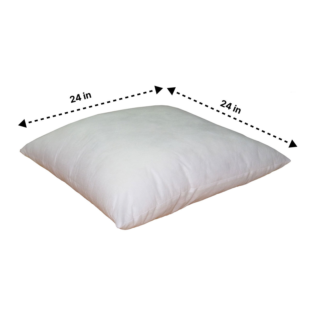 Lushomes Premium Fibre Sofa Cushion | 24 x 24 inch