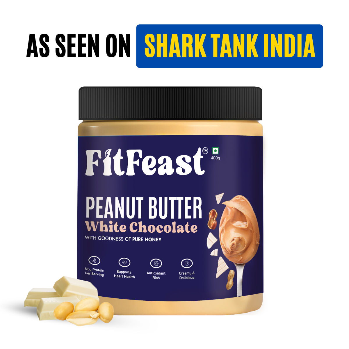 Fitfeast White Chocolate Peanut Butter