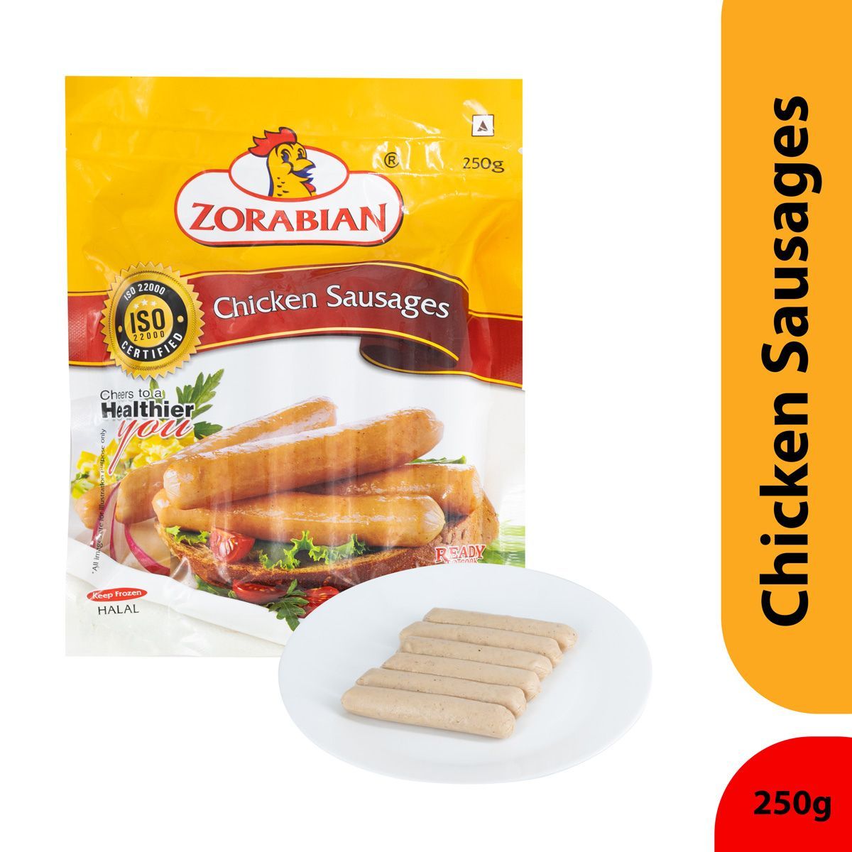 Zorabian Chicken Sausages 250 g Combo