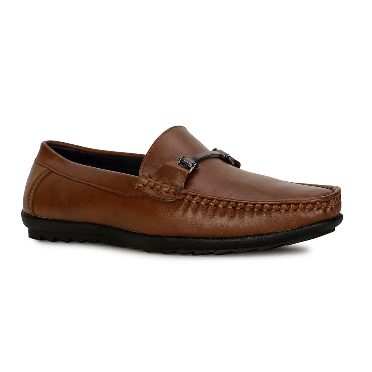 Bata Brown Moccassins For Men - 8