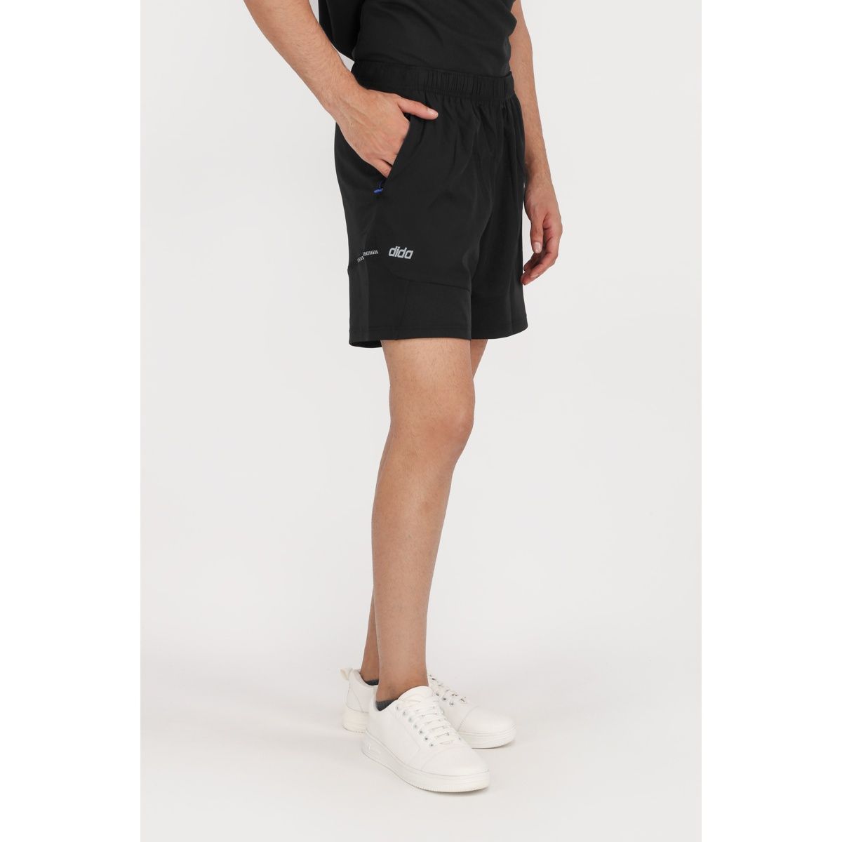 Dida Men's Sports Short Regular Comfortable Stretchable Dry-Fit | Grey - XL