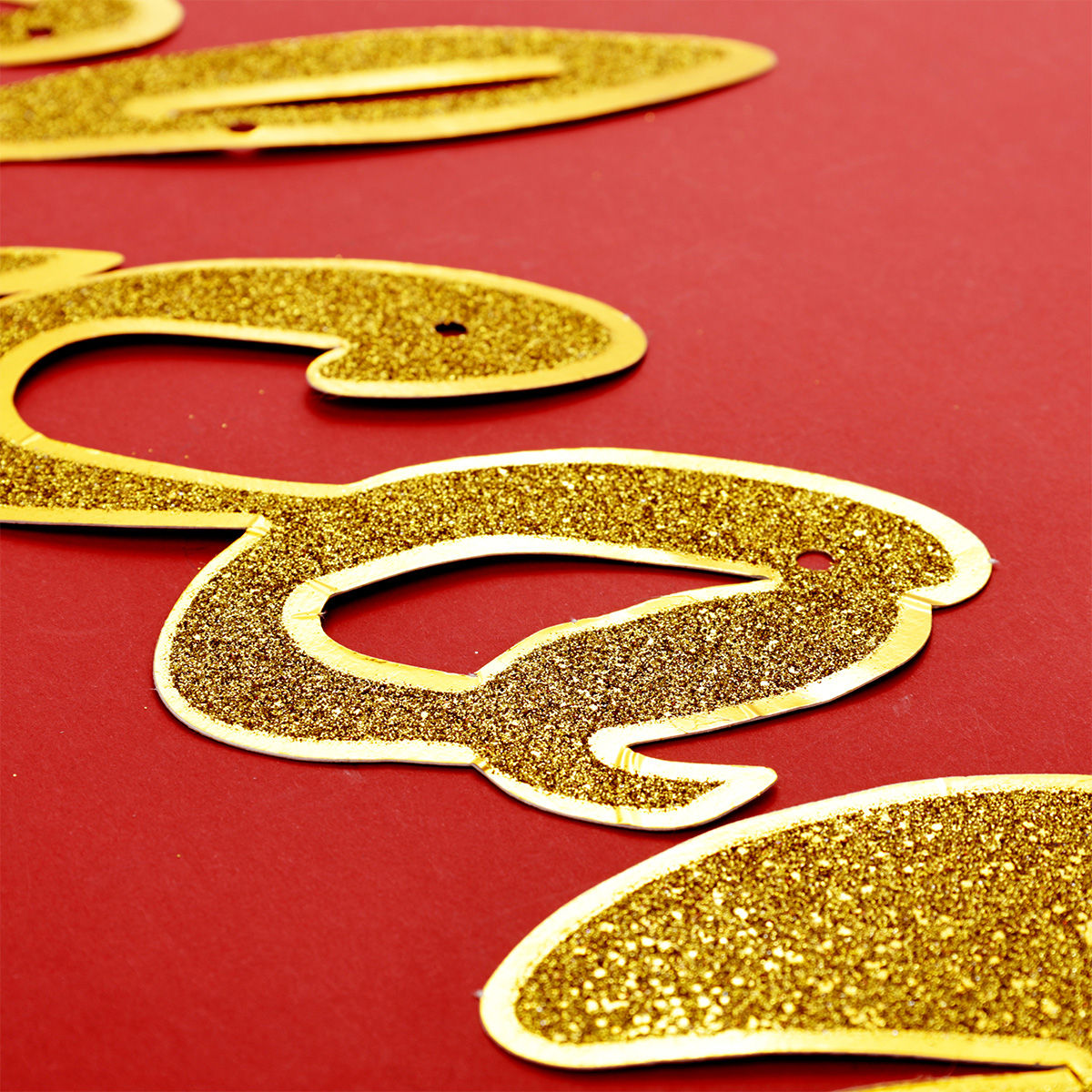 Propcon Welcome Metalic Glitter Banner