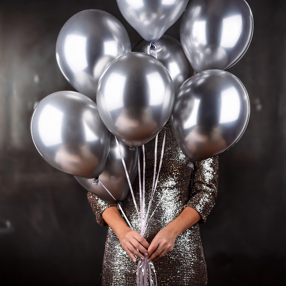 Balloons - Silver