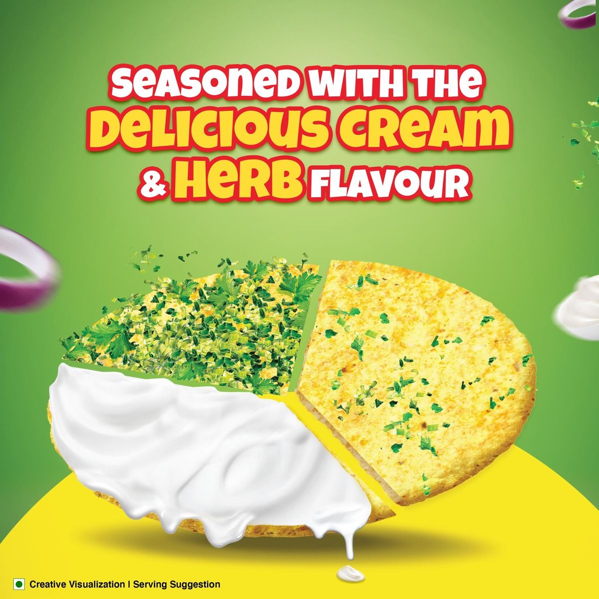 Sunfeast All Rounder, Thin, Light & Crunchy Potato Biscuit with Cream & Herb Flavour