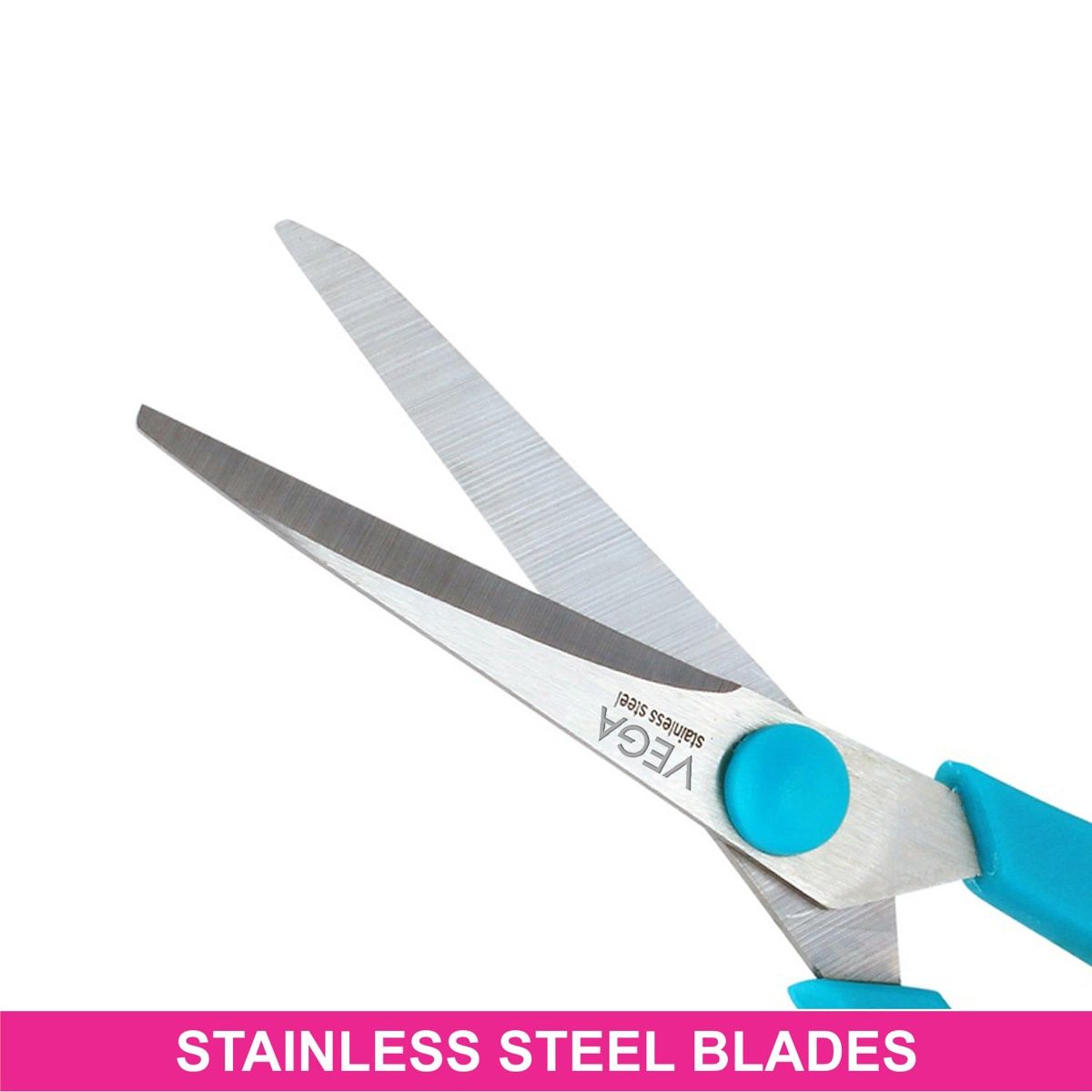 VEGA Small General Cutting Scissor | Color May Vary | (Scs-01)