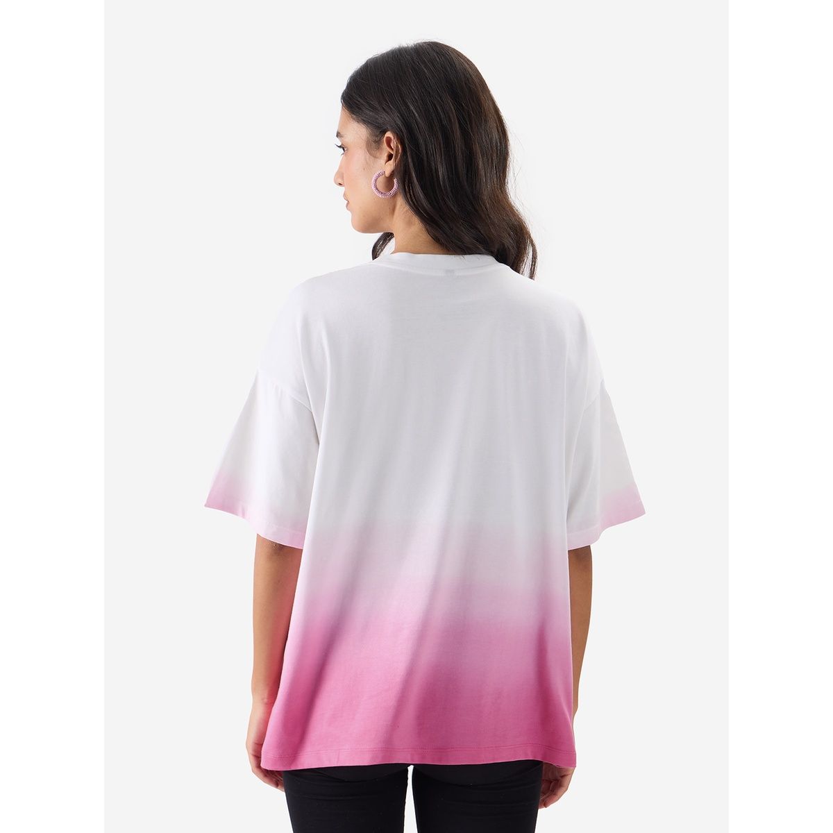 The Souled Store Women's The Aristocats It's All About Me Now Oversized T-shirt | White - L