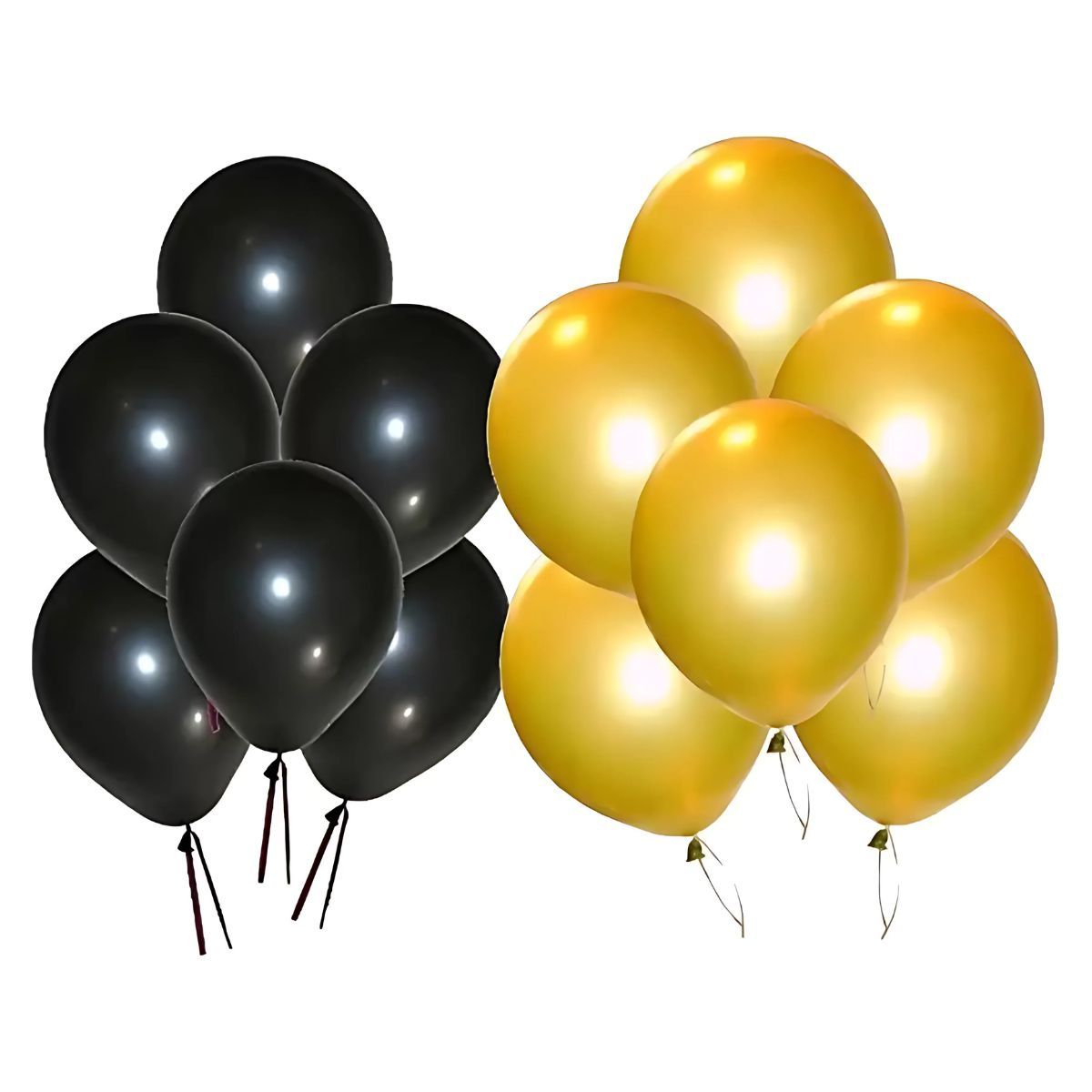 Balloon Black & Gold