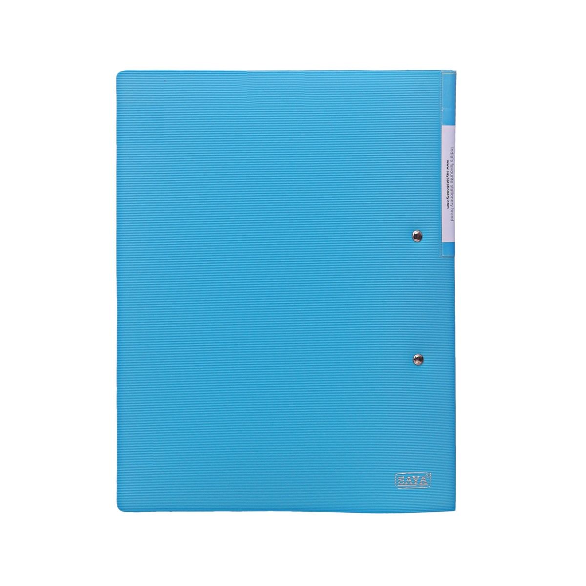 Saya Assorted Punchless Clip File Vibrant - A4