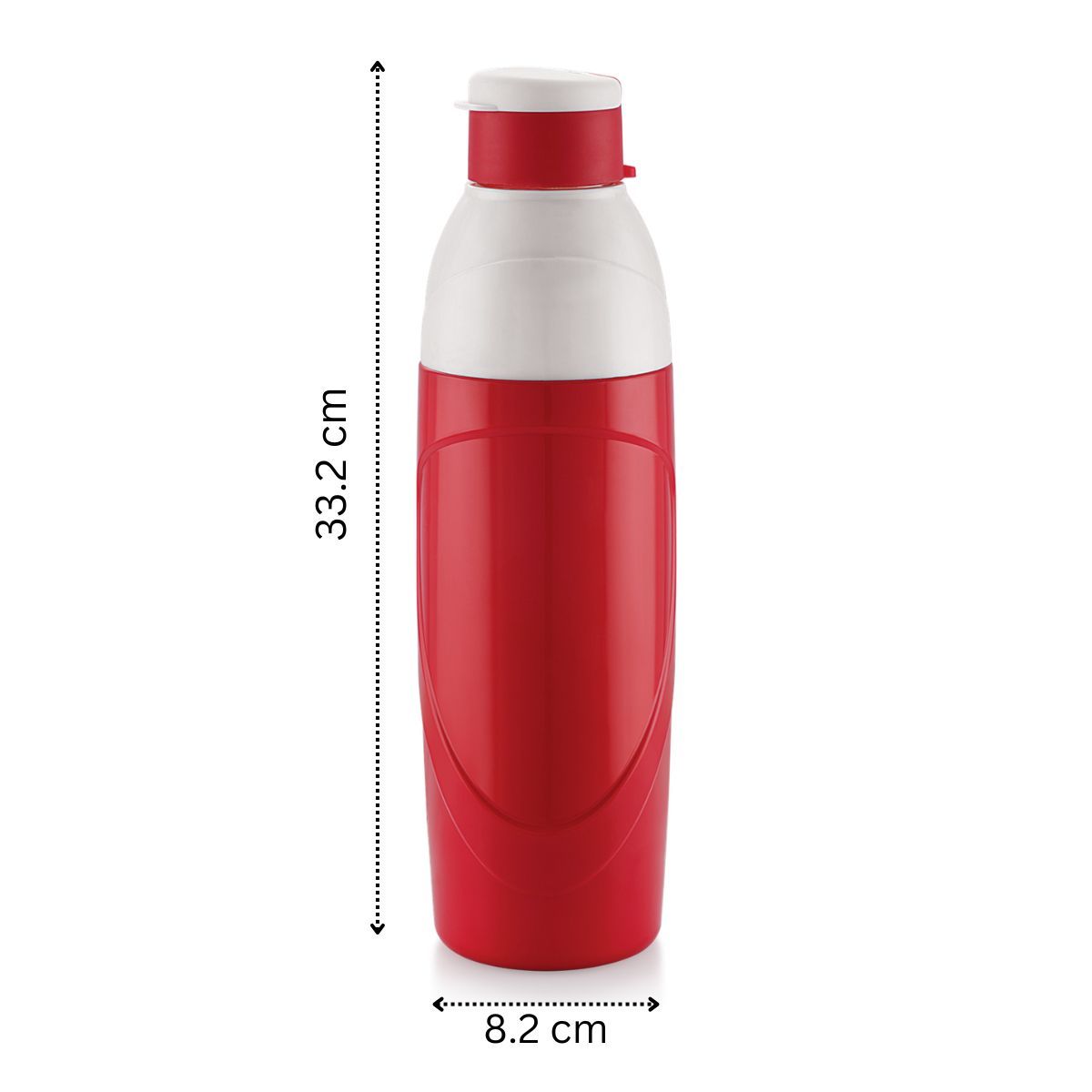 Cello Plastic Puro Classic Water Bottle Keeps Content Cold for Long Hours | Assorted - 730 ml