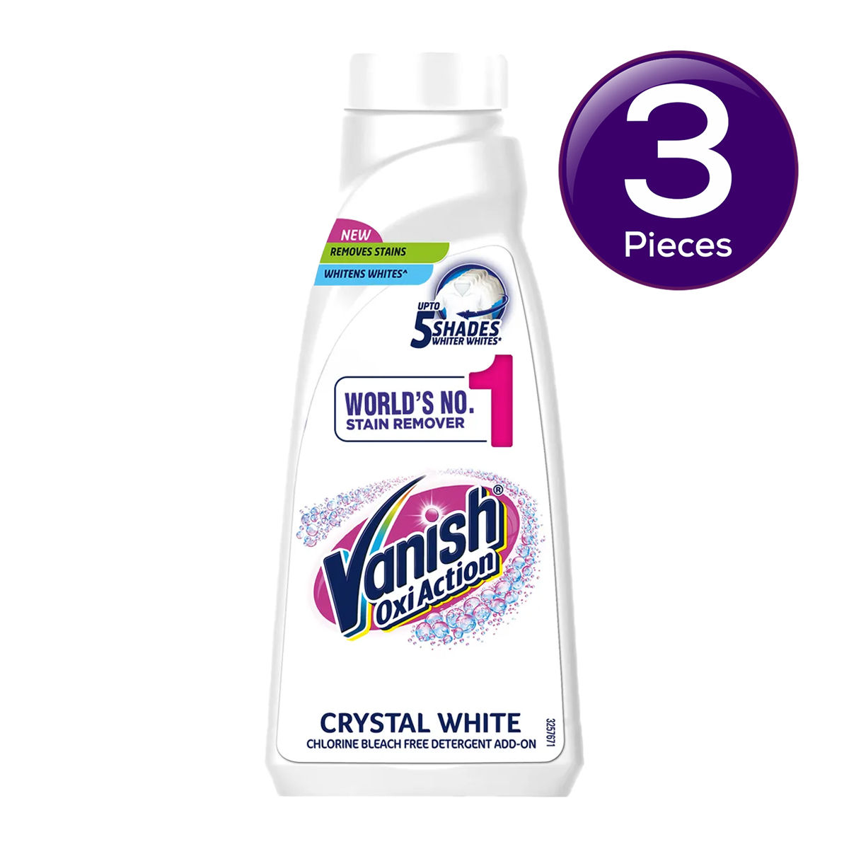 Vanish White Chlorine Bleach Free Detergent Liquid 800 ml Combo