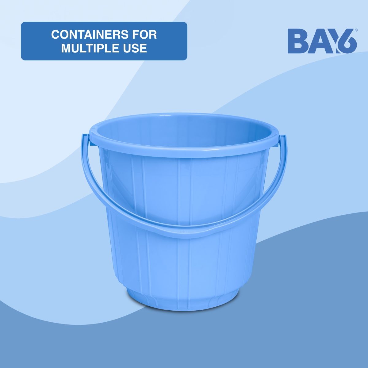 BAY6 Eco Bucket 16 L - Blue