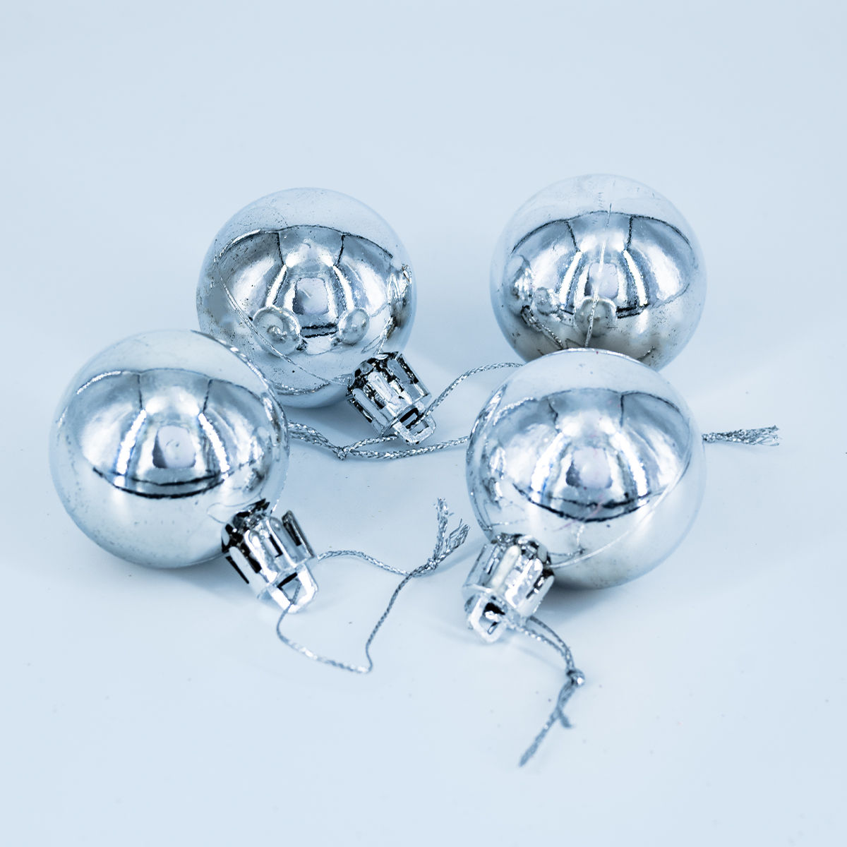 Gullak Shiny Ball Silver - 4 cm