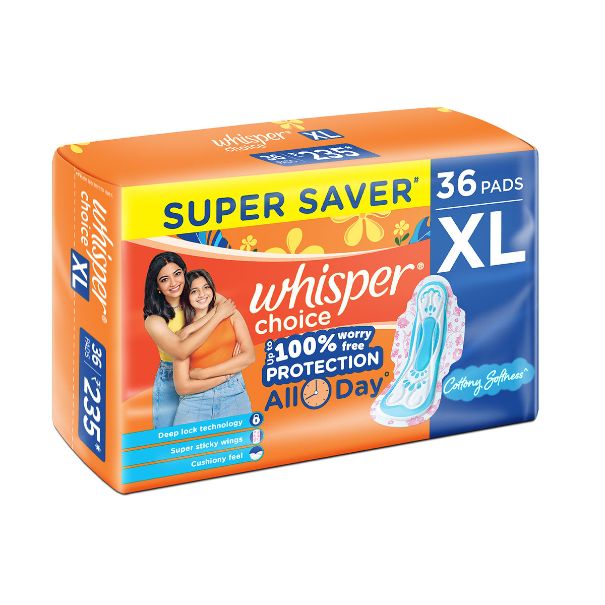 Whisper Choice XL Sanitary Pads