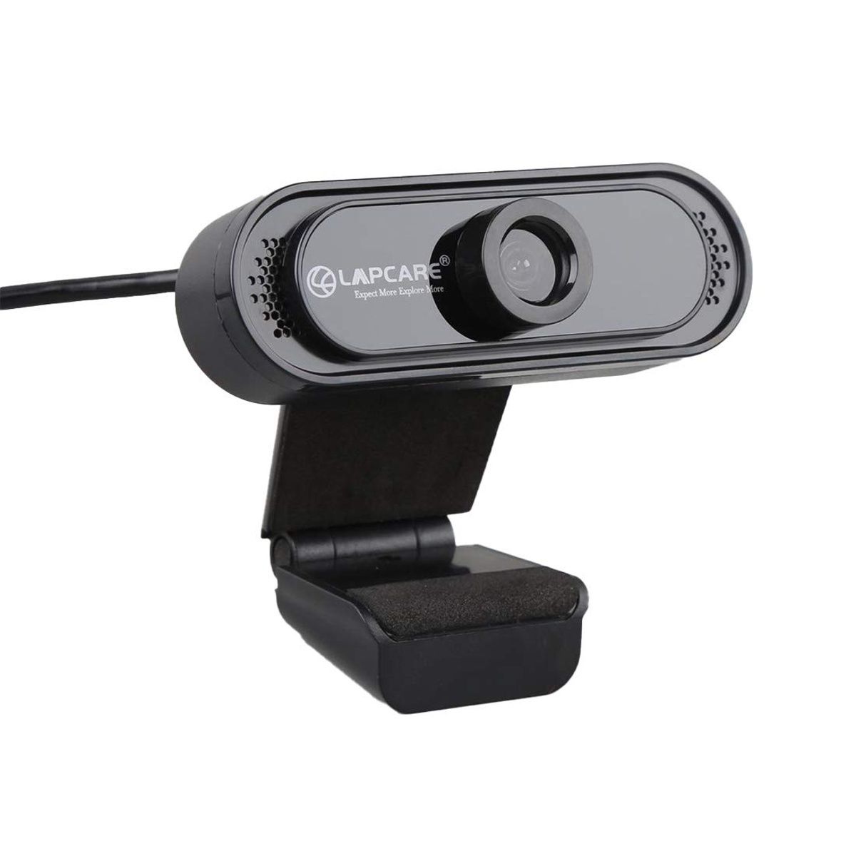 Lapcare Crystal Clear Web Camera With Noise Isolated Microphone, Hd Stremaing For Desktop & Laptop