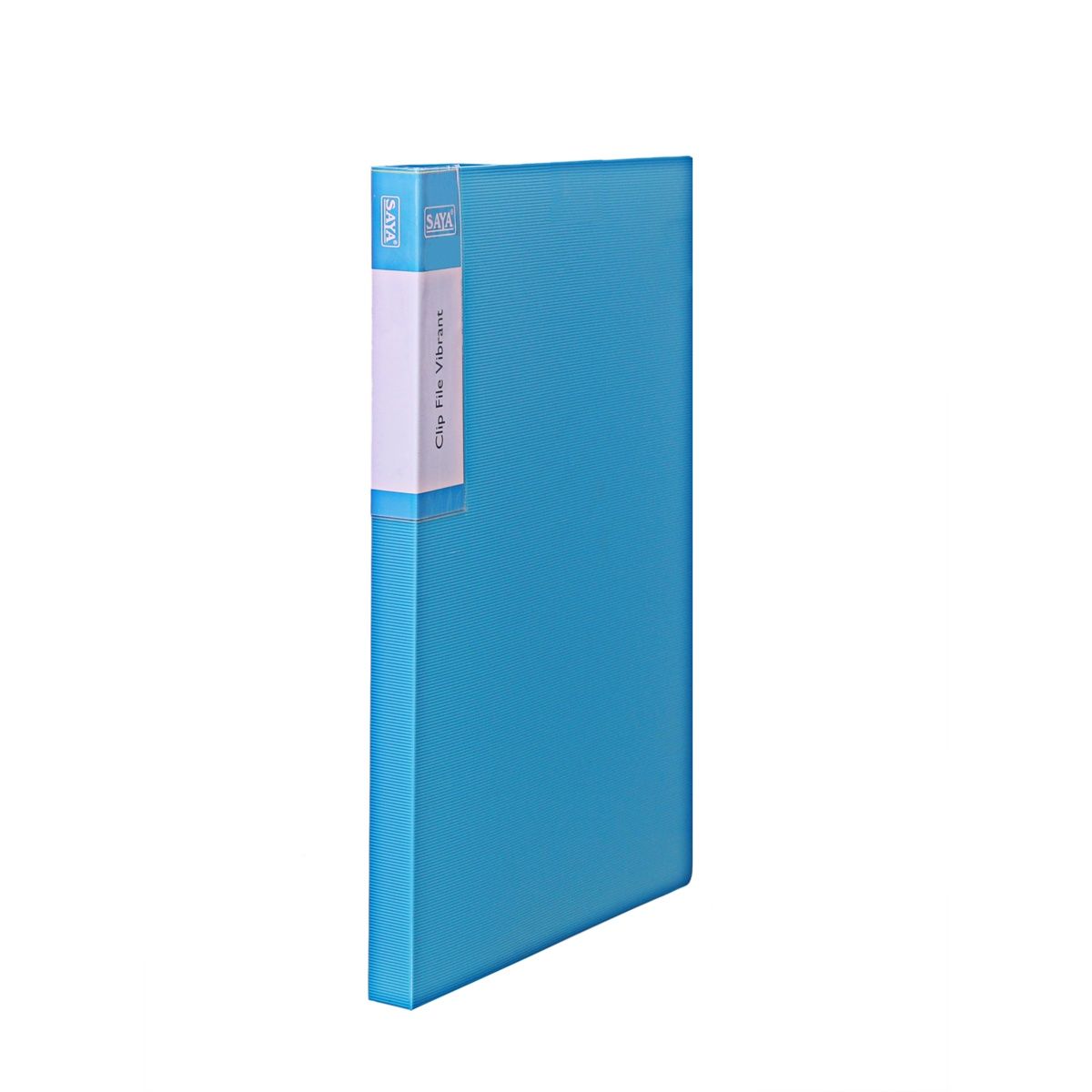 Saya Assorted Punchless Clip File Vibrant - A4