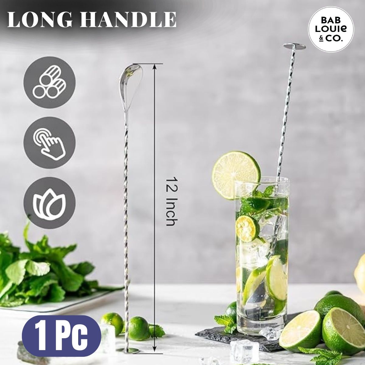 Bab Louie & co. Silver Spoon with Knob