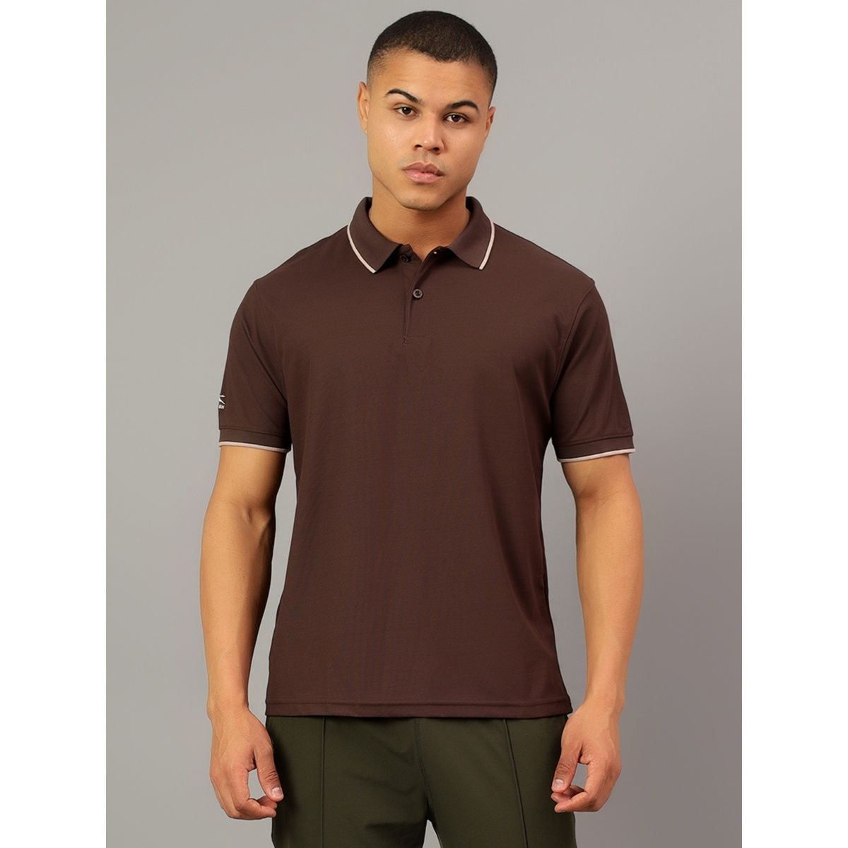 Shiv Naresh Men's T-Shirt | SNPL24 | Brown - XL