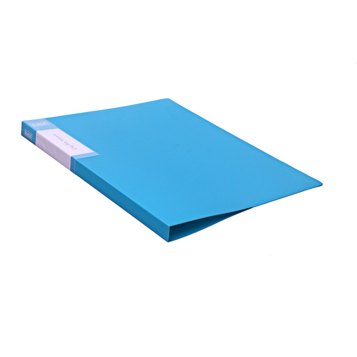 Saya Assorted Punchless Clip File Vibrant - A4