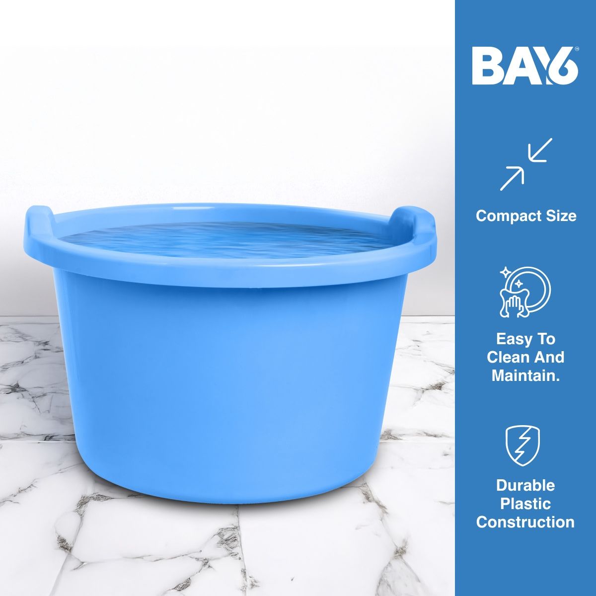 BAY6 Regent Tub 20 L - Blue