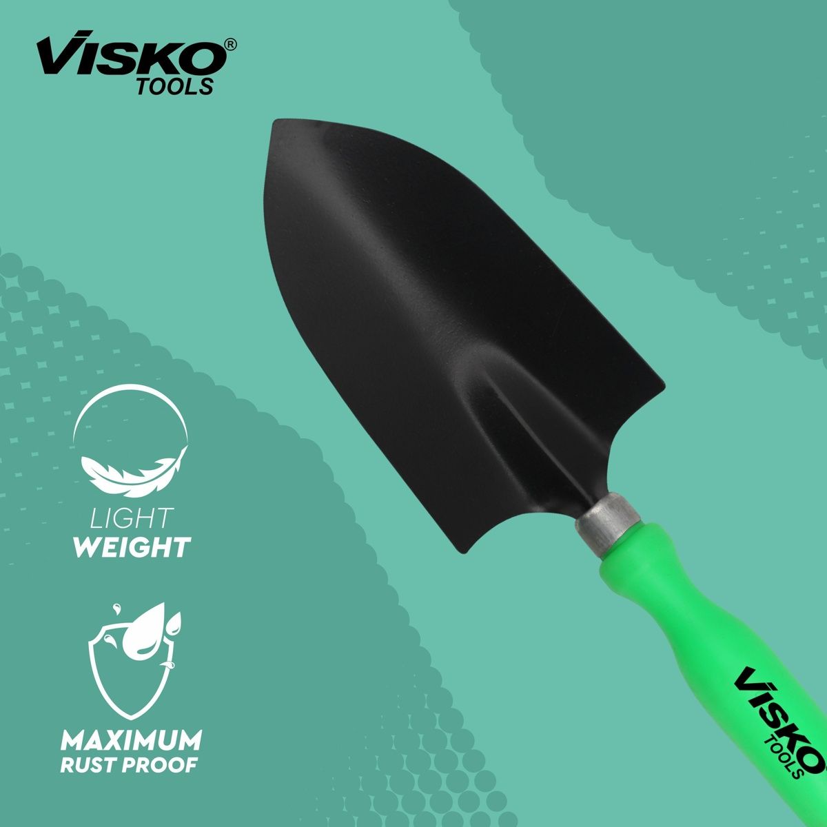 Visko 649 Garden Tools Set With 3 pcs Garden Tool Kit | 3 Tools