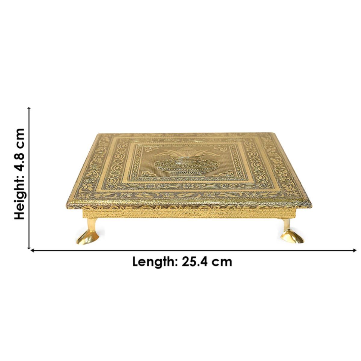 Satvik 12 inch Chowki