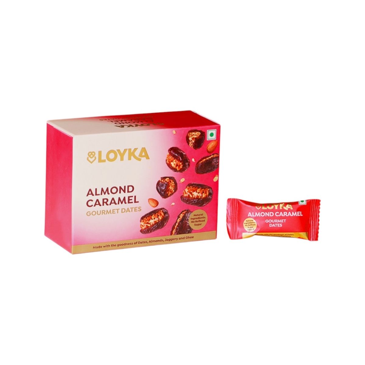 Loyka Almond Caramel Gourmet Dates Box
