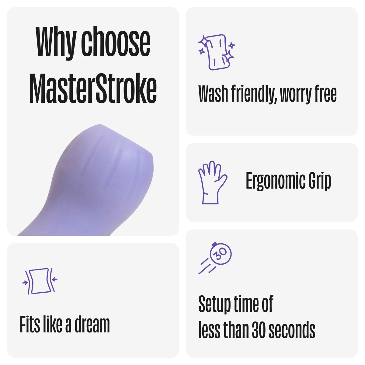 Bold Care Masterstroke Stroker For Men | Ribbed and Textured