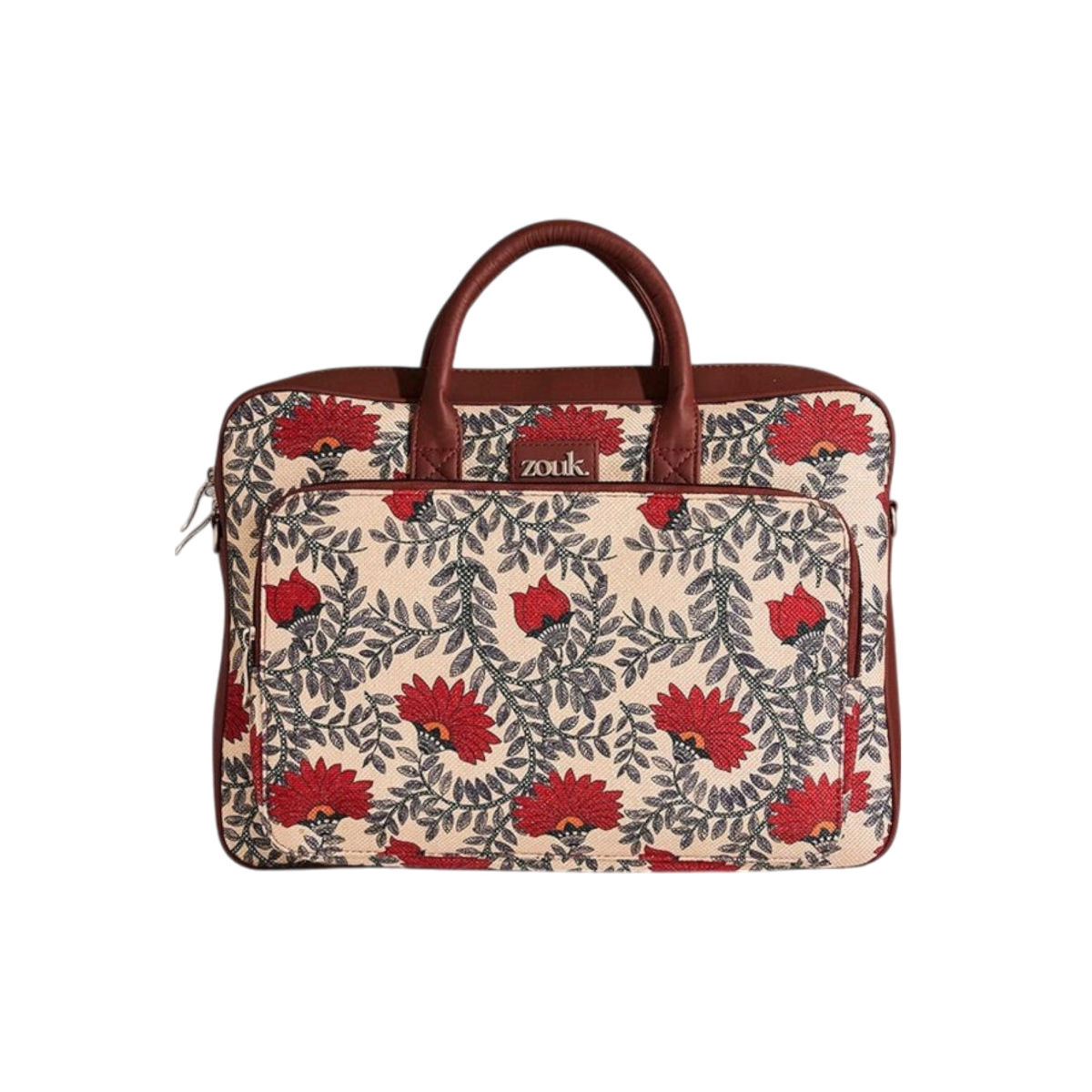Zouk Nawabi Couture Laptop Bag(1pc), Cello Quench Stainless Steel Insulated Tumbler with Lid & Straw, 900ml, Assorted(1pc) & Renee Dream Kit Mini(5pc) Combo