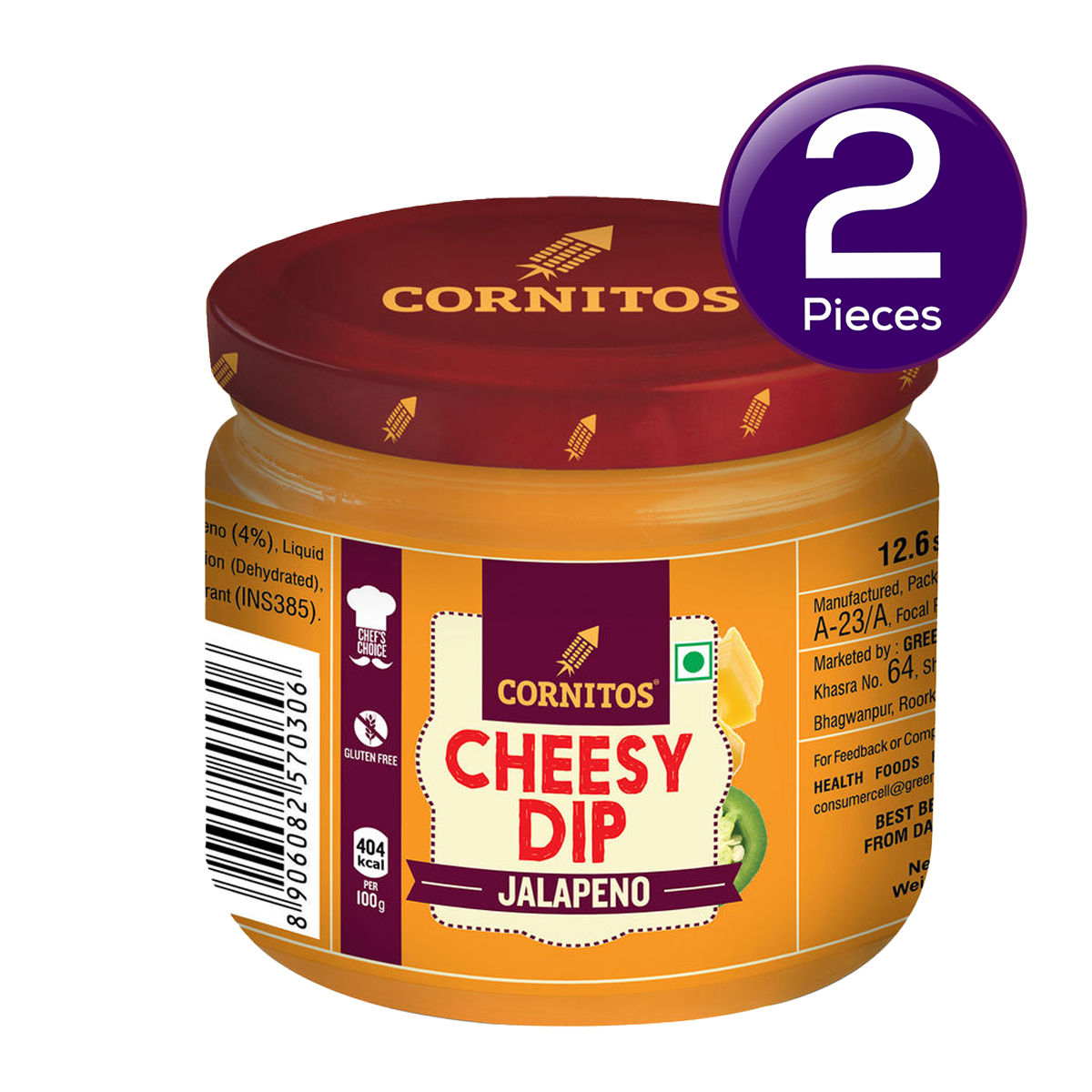 Cornitos Dip - Cheesy Jalapeno 100 g Combo