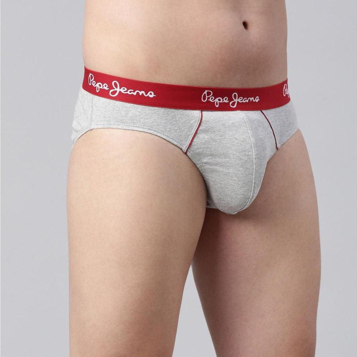 Pepe Jeans Men's Brief | Grey Melange | M