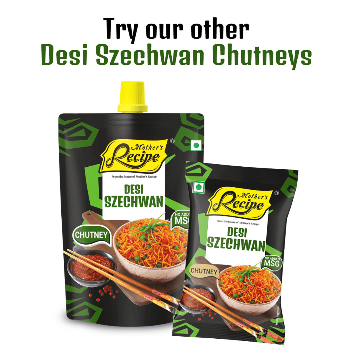 Mother's Recipe Desi Schezwan Chutney 250 g Combo