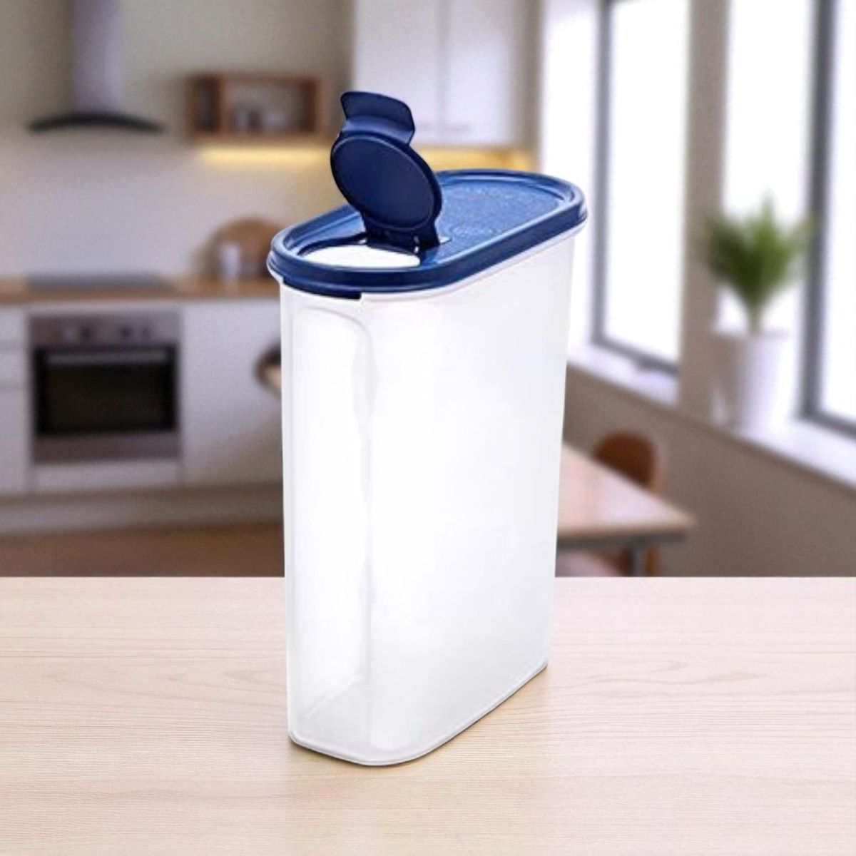 SignoraWare Modular Cereal Dispensor Set Of 1, 2300Ml, Mod Blue 749Modblue
