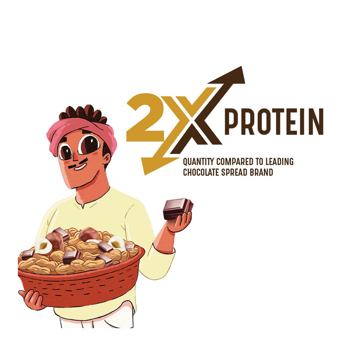 Kissan Hazelnut Choco Peanut Spread
