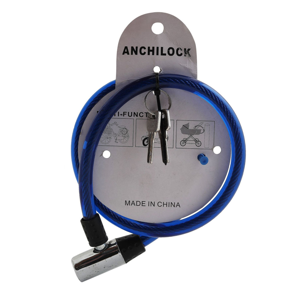 Bicycle Lock with 2 Keys