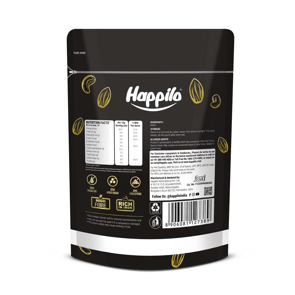 Happilo Premium International Ajwa Dates