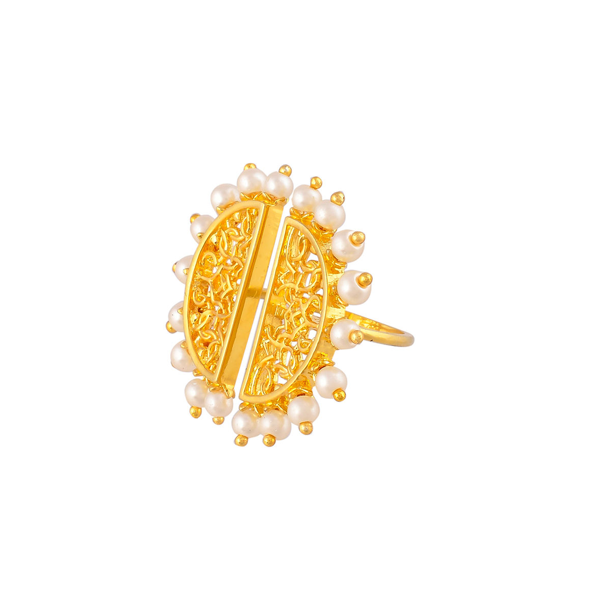 Voylla Nazakat Afreen Statement Open Ring
