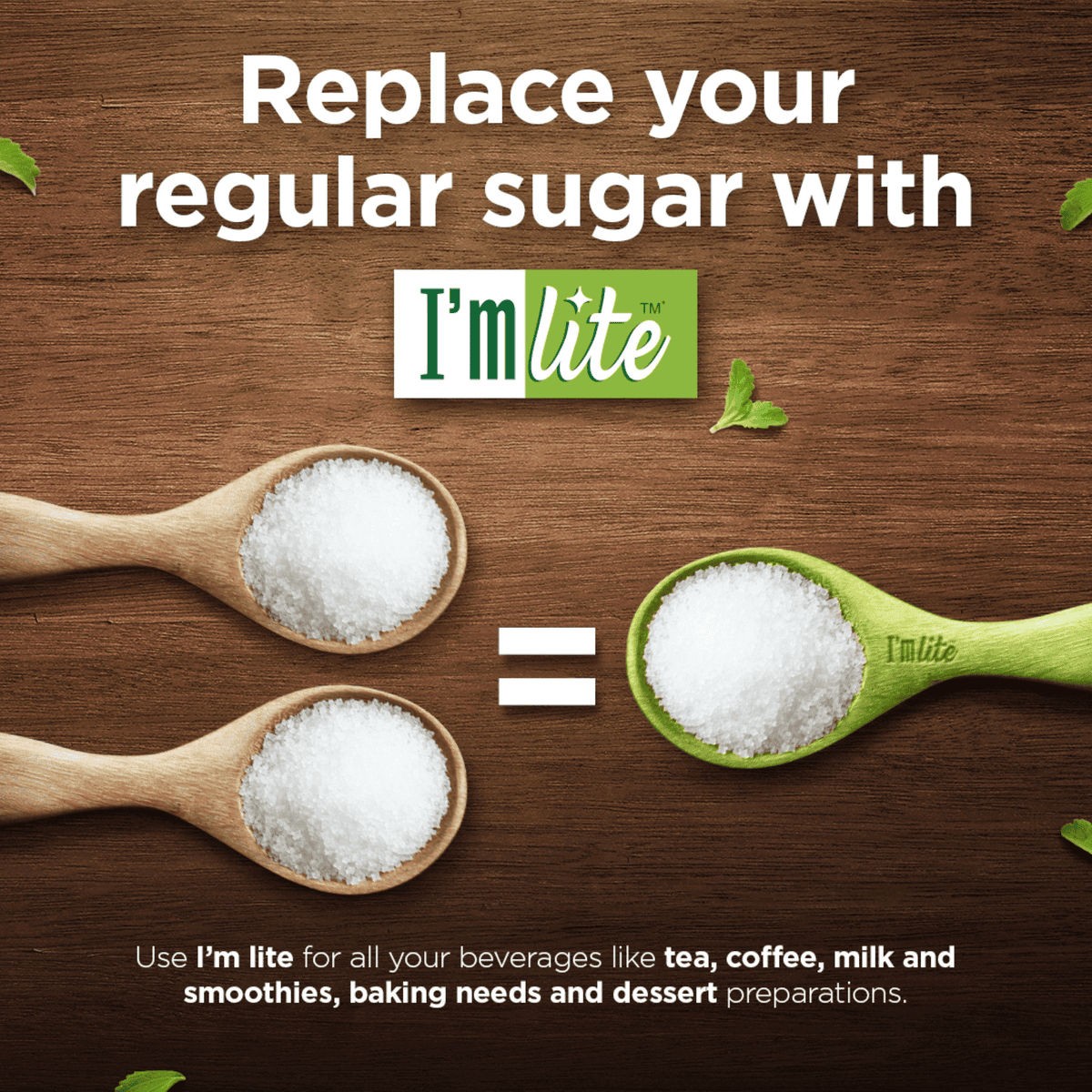 I'M Lite 50% Less Calories Sugar