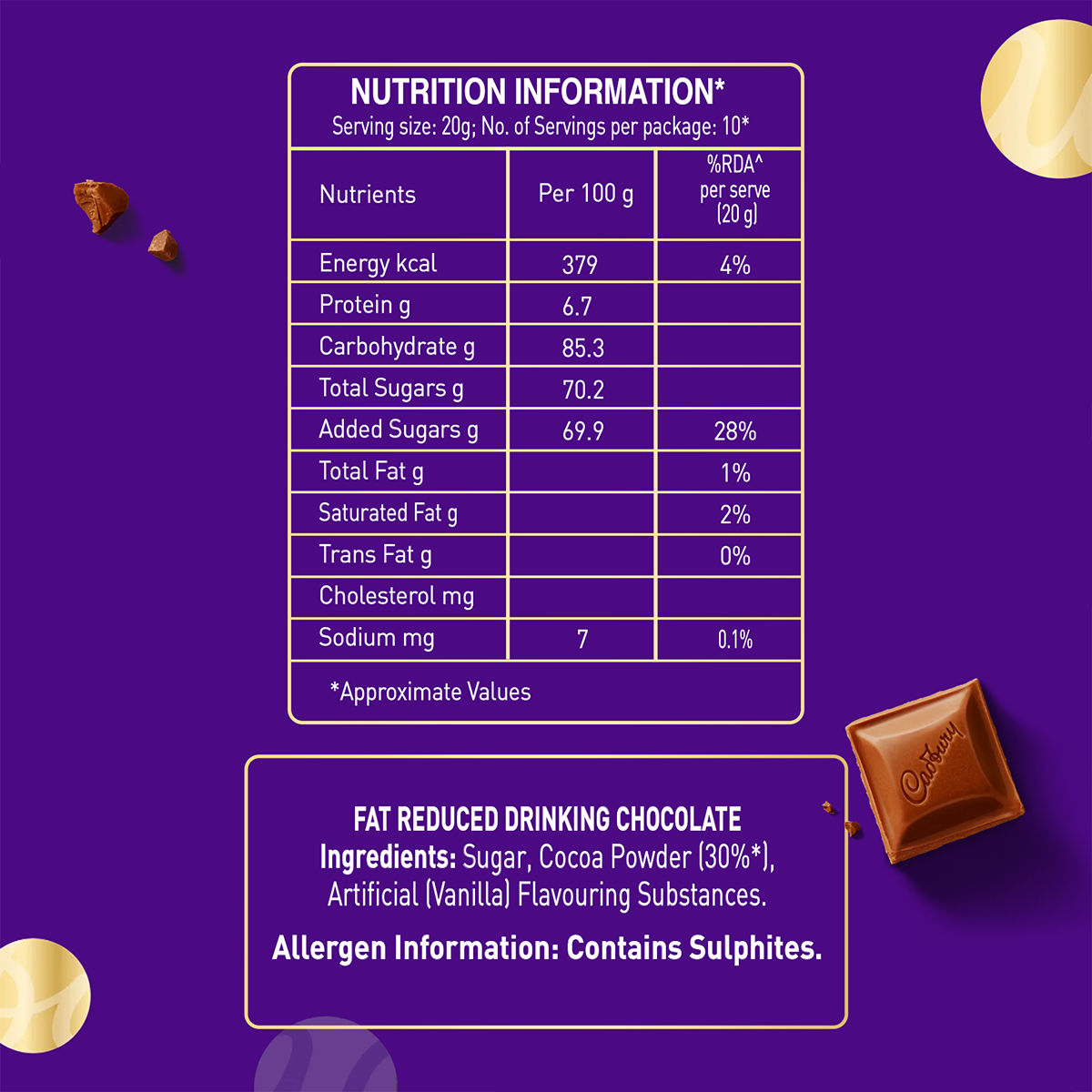 Cadbury Cocoa Powder(150gms) & Cadbury Hot Chocolate(200gms) Combo