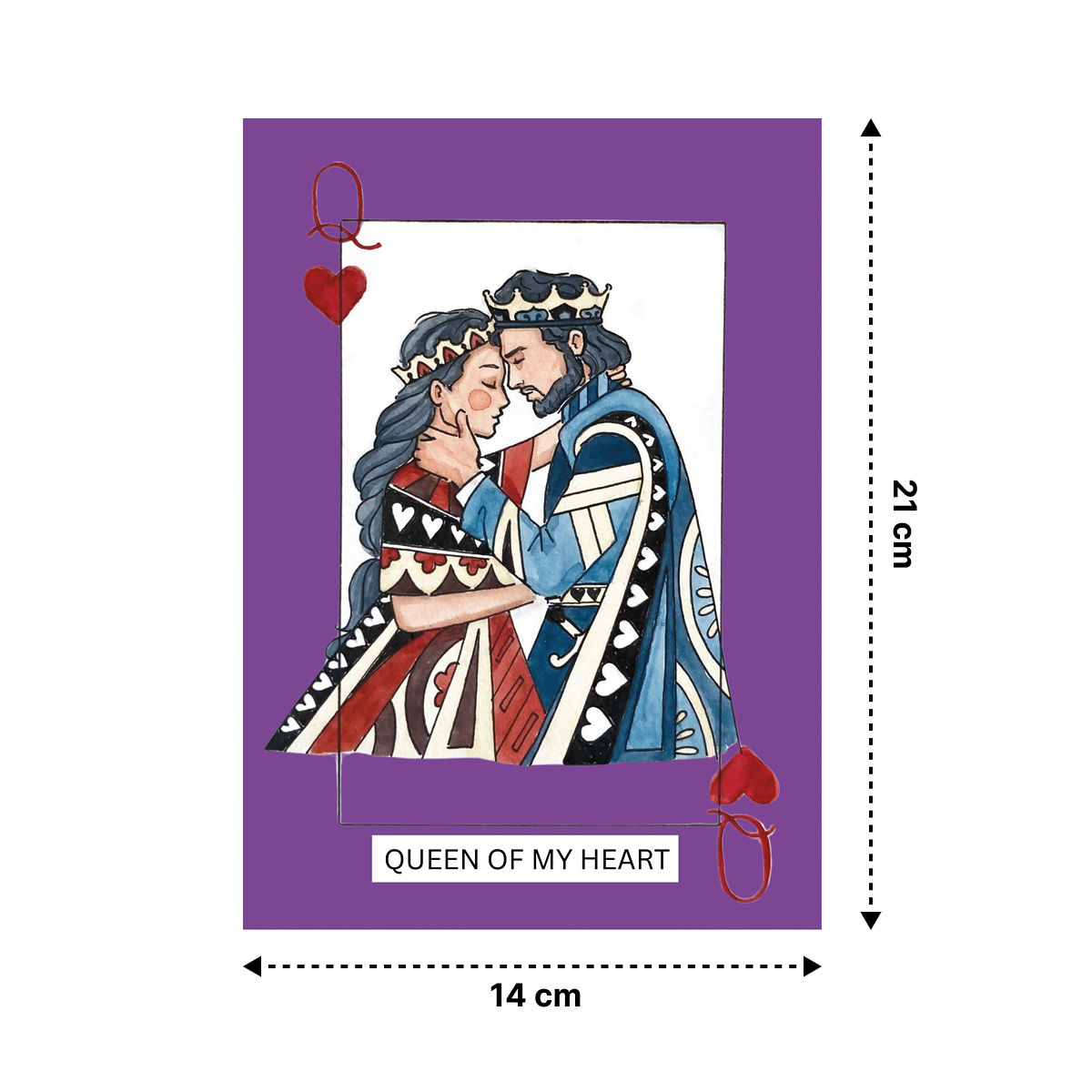 House Of Festivals Valentine s Day Greeting Card - Design 12