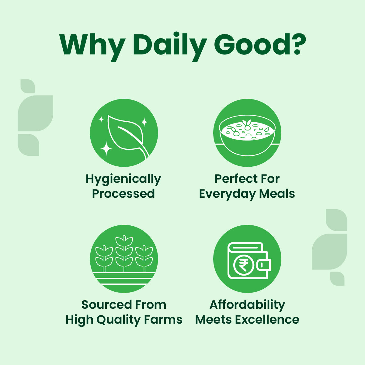 Daily Good Jeera / Cumin(200gms) & Daily Good Mustard / Rai / Sarso Small(200gms) Combo