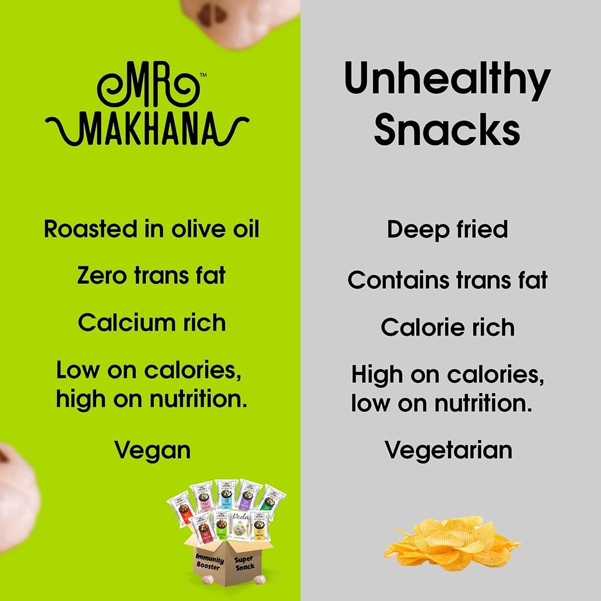 Mr Makhana Cream & Onion