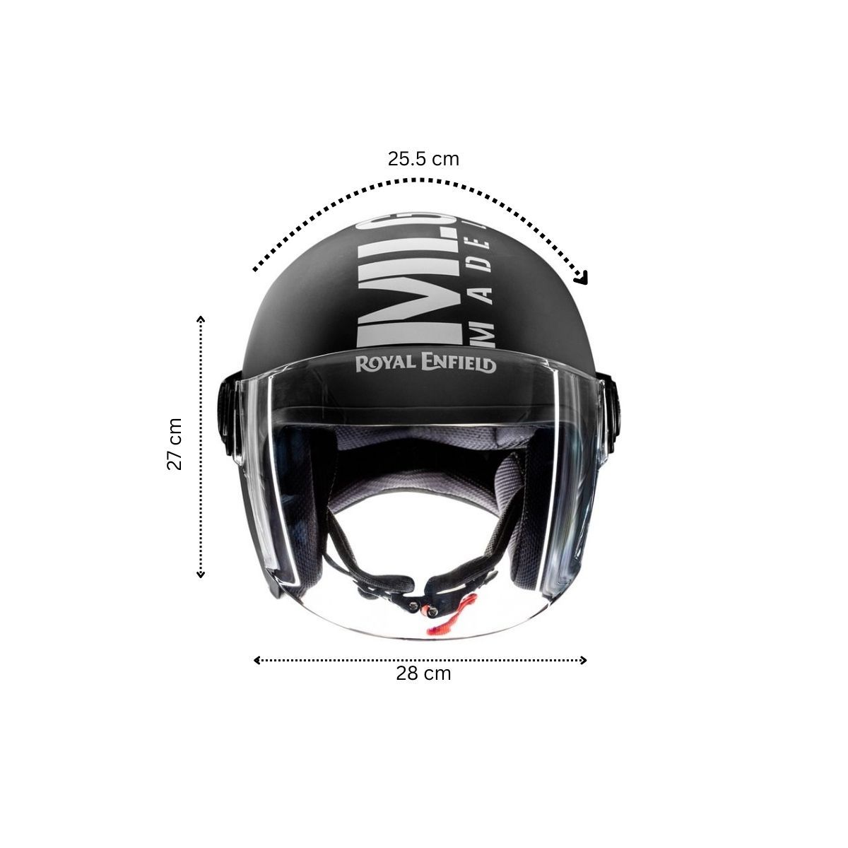 Royal Enfield Op Mlg Helmet | Matte Black | M