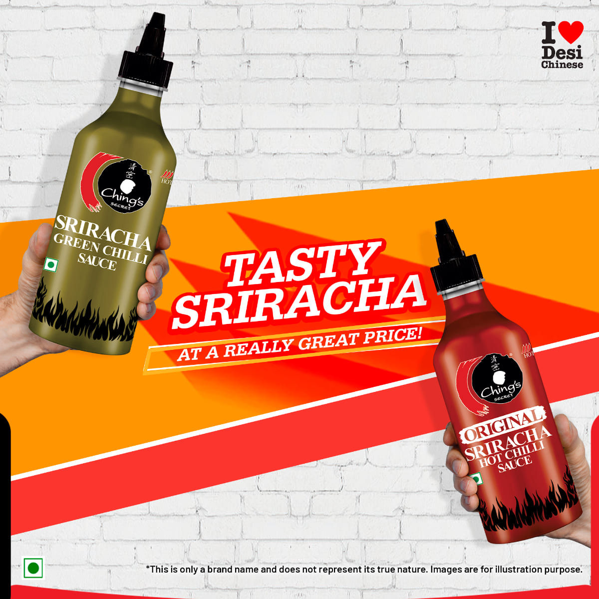 Ching's Secret Sriracha Green Chilli Sauce, Dip, Spread, Cook, Drizzle
