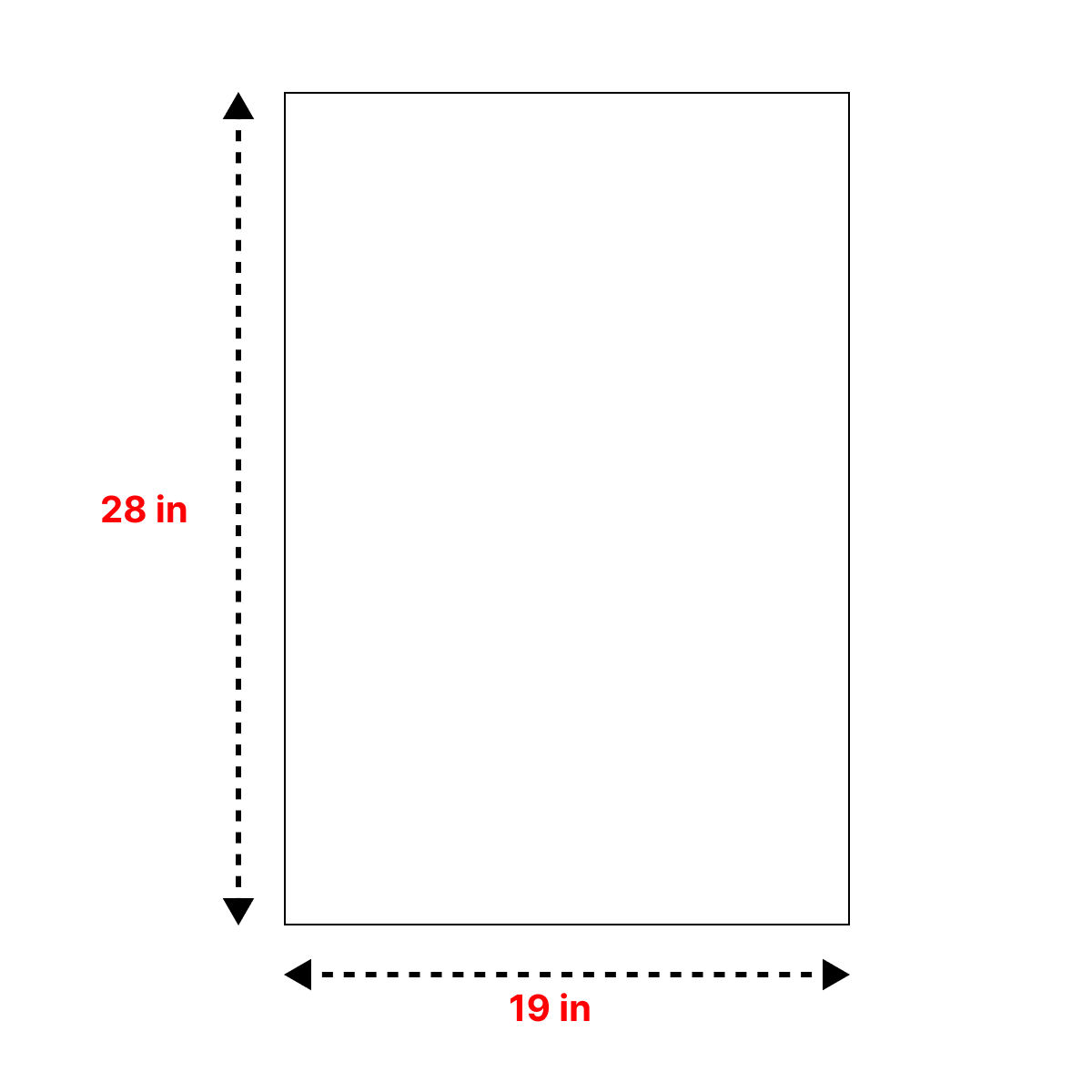 Mad Over Print Outline Heart Gift Wrapping Paper | Pack of 2