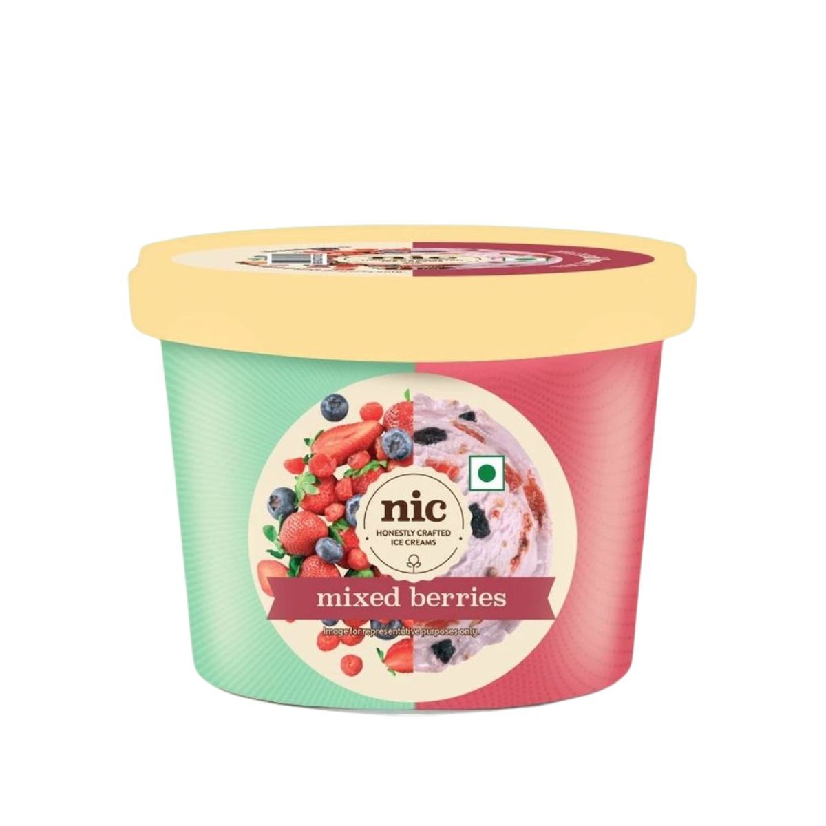 NIC Mixed Berries Ice Cream Cup