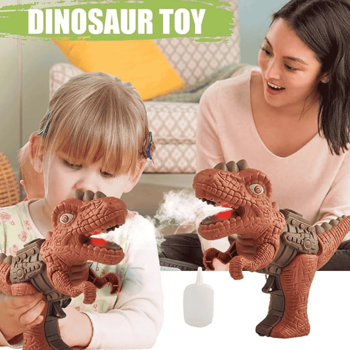 Toytales Dino Smoke Gun - Assorted